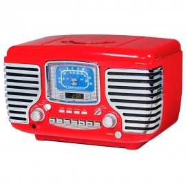 Crosley Radio Retro CR612 RE  Rojo