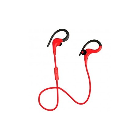 Audífono Bluetooth Coby Rojo CEBT 400 RED